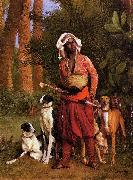 Jean Leon Gerome The Negro Master of the Hounds